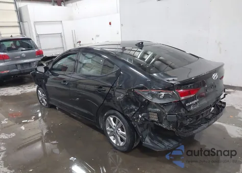 2018 Hyundai Elantra Sel из США, поврежденный, VIN KMHD84LFXJU628185